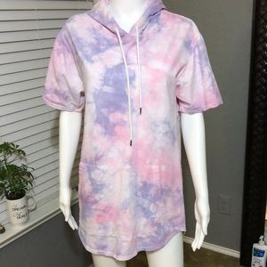Pink & purple tie-dye